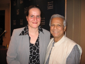 2008 with Muhammad Yunus
